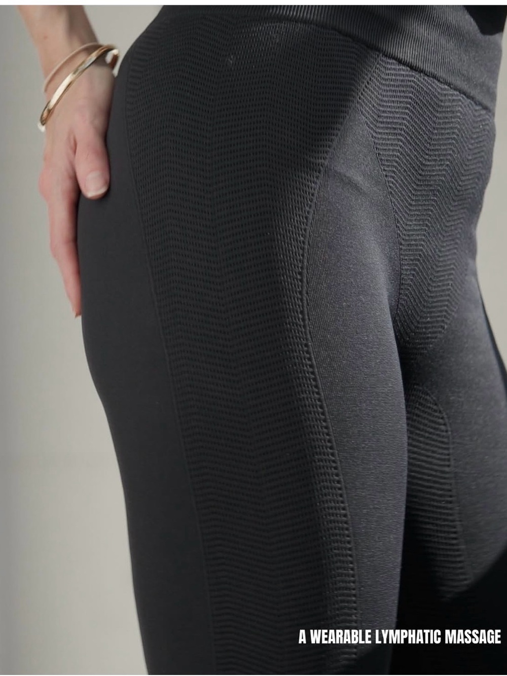 Heat Healer Activated Lymphatic Compression Leggings Black XL/XXL
(size 14-16)